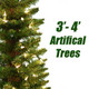 3' - 4' Christmas Trees